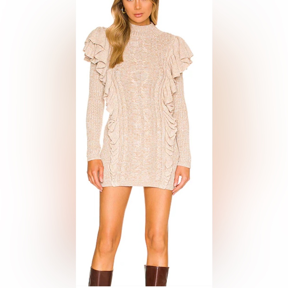 MAJORELLE Revolve Senzi Ruggle Mini Dress Size XS